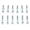 Vestil Sleeve Anchor, 3/4" Dia., 4" L, Steel Zinc Plated, 12 PK AS-344-12PK - alternate 3